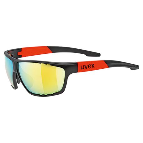 OKULARY UVEX SPORTSTYLE 706 BLACK MAT ORANGE