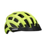 KASK LAZER PETIT DLX FLASH YELLOW UNI+LED
