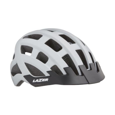 KASK LAZER PETIT DLX MATTE WHITE UNI+LED
