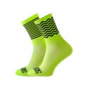 SKARPETY SUPPORT ZIG ZAG LIME 42-44