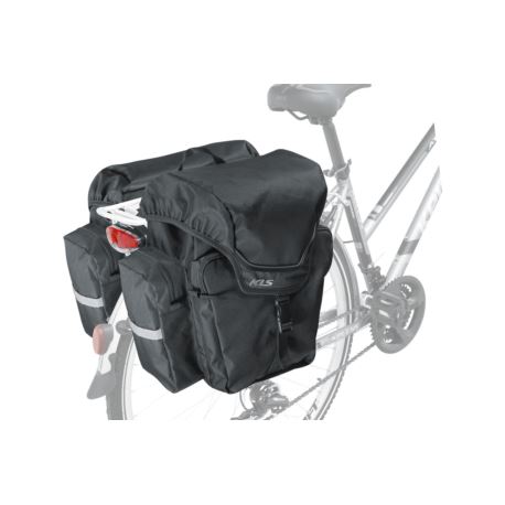 SAKWA KELLYS ADVENTURE 40 NA BAGAŻNIK CZARNA
