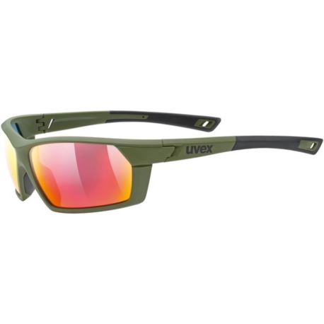 OKULARY UVEX SPORTSTYLE 225 OLIVE GREEN MAT