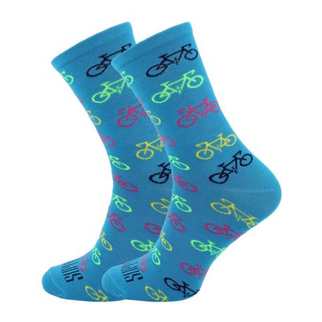 SKARPETY SUPPORT CYCLING PASSION BLUE 36-38