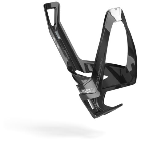 KOSZYK BIDONU ELITE CANNIBAL XC BLACK GLOSSY WHITE