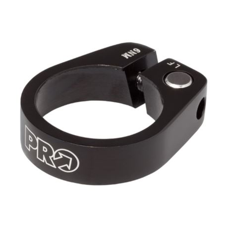 OBEJMA WSPORNIKA SIODŁA PRO 34.9mm ALU CZARNA