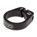 OBEJMA WSPORNIKA SIODŁA PRO 31.8mm ALU CZARNA