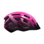 KASK LAZER PETIT DLX UNI PINK BLACK NET+LED