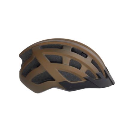KASK LAZER COMP DLX CINNAMON+NET+LED