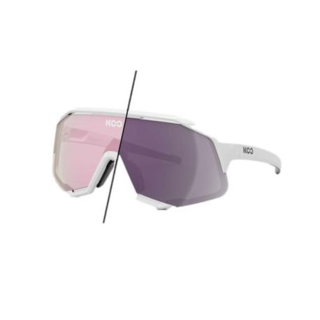 OKULARY KOO DEMOS WHITE PINK PH